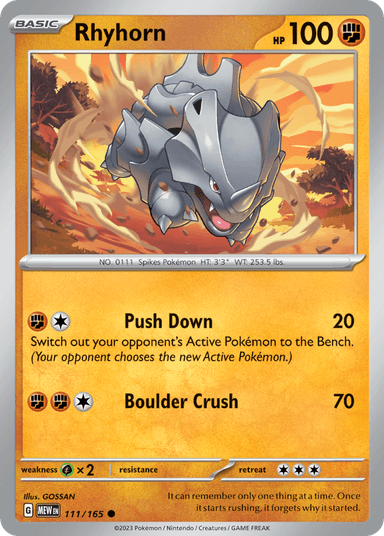 Rhyhorn, 151 111