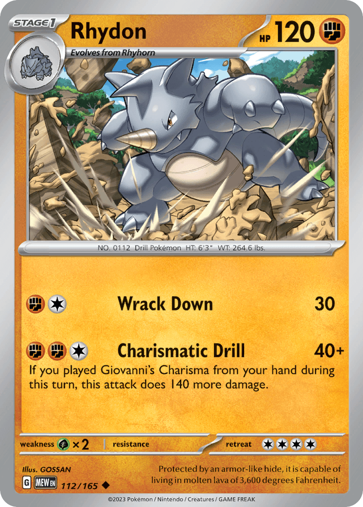 Rhydon, 151 112