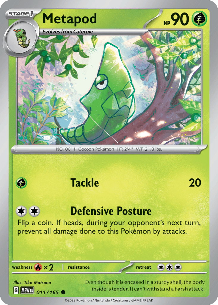Metapod, 151 11