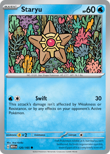 Staryu, 151 120