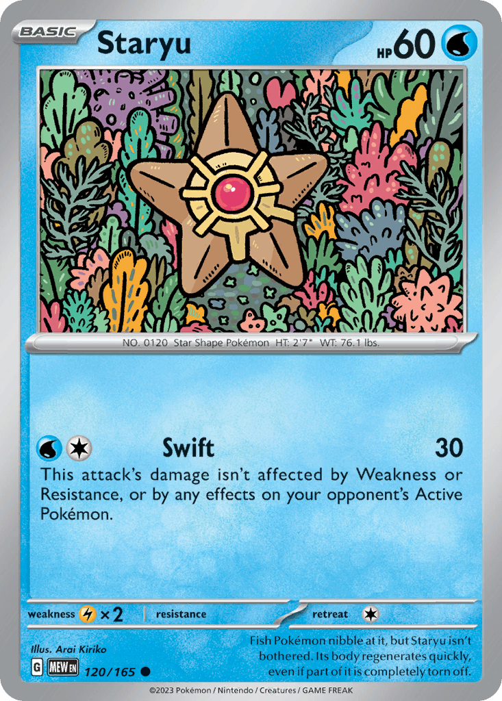 Staryu, 151 120