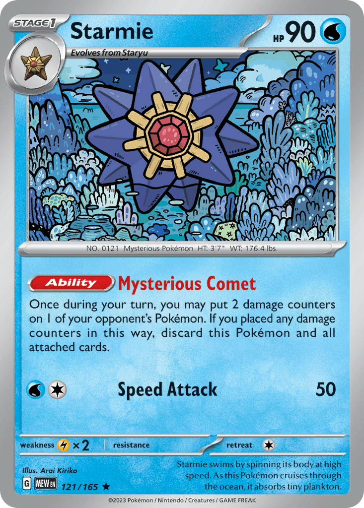 Starmie, 151 121
