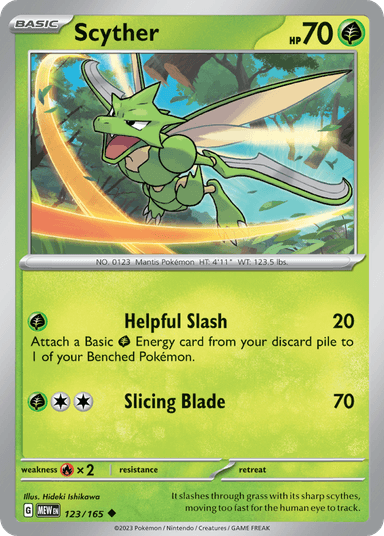 Scyther, 151 123