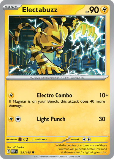 Electabuzz, 151 125