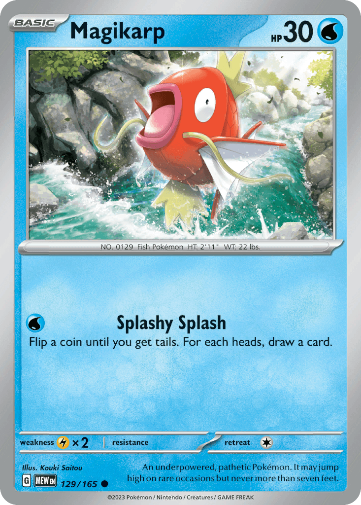 Magikarp, 151 129
