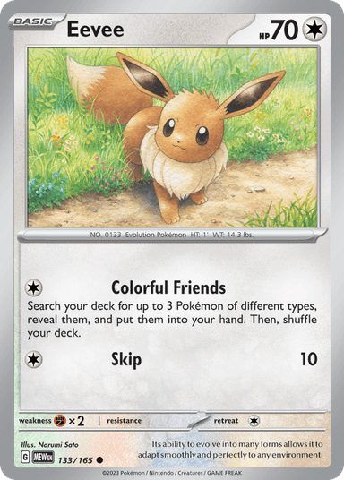 Eevee, 151 133
