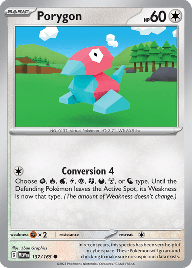 Porygon, 151 137