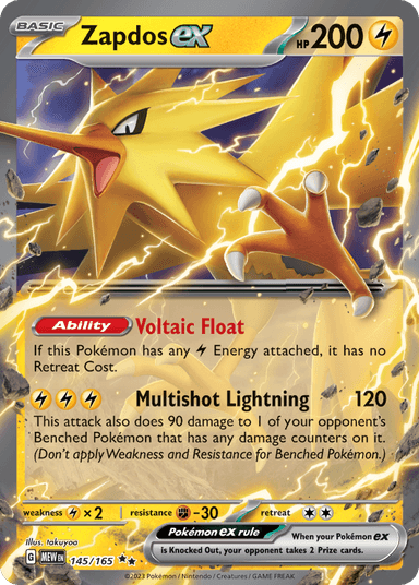 Zapdos ex, 151 145