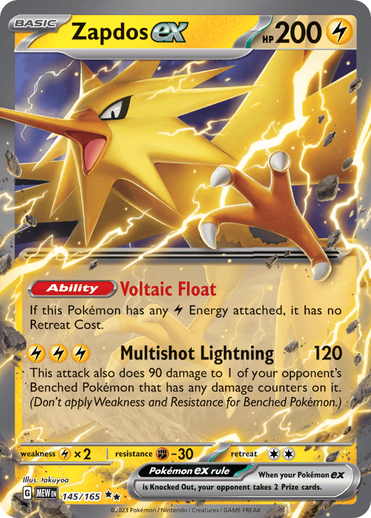 Zapdos ex, 151 145