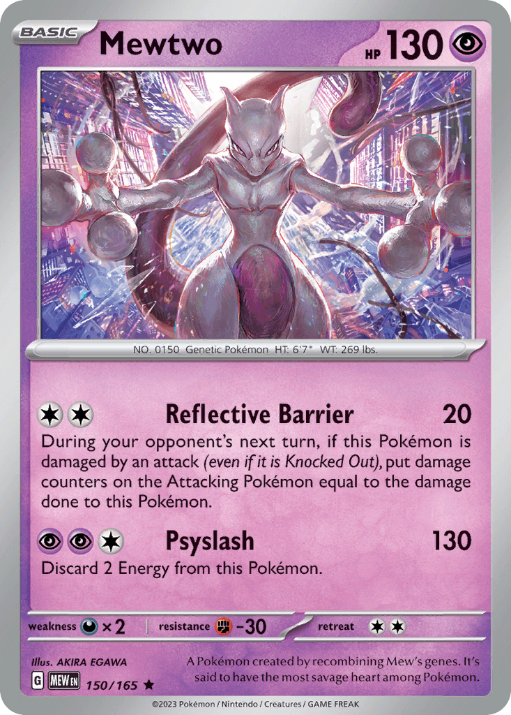 Mewtwo, 151 150