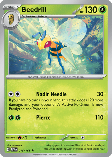 Beedrill, 151 15