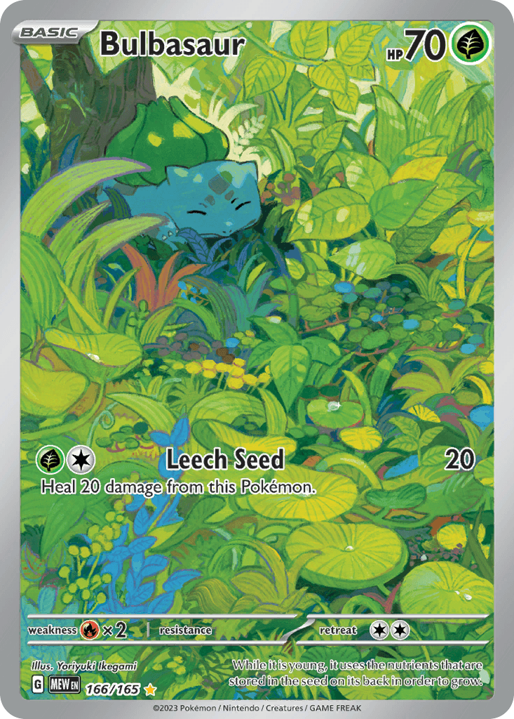 Bulbasaur, 151 166