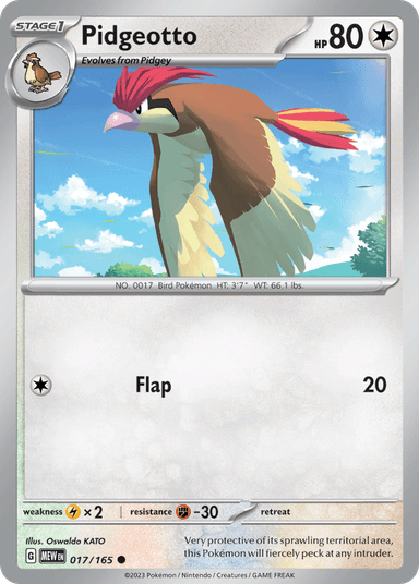Pidgeotto, 151 17