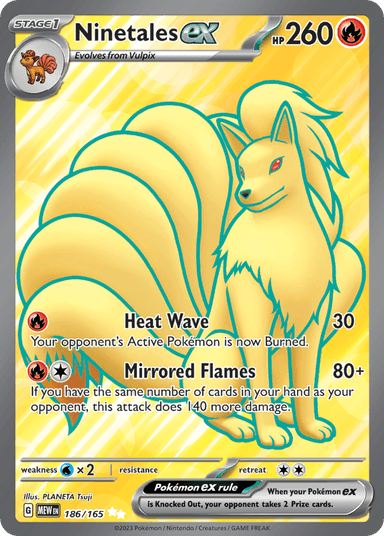 Ninetales ex, 151 186
