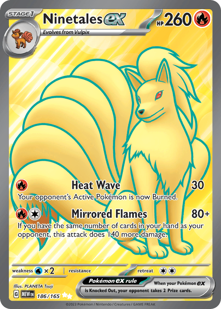 Ninetales ex, 151 186