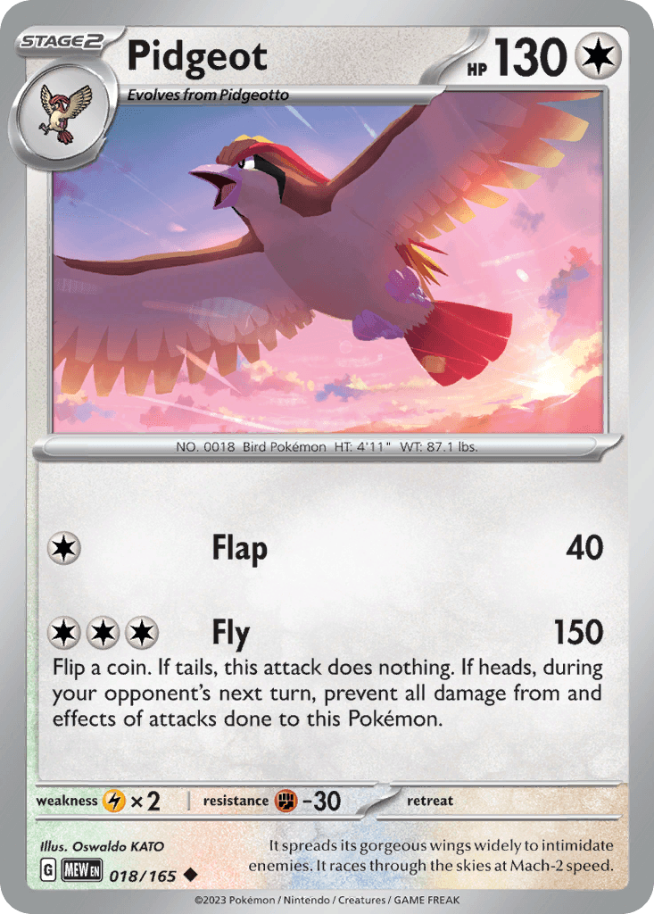 Pidgeot, 151 18