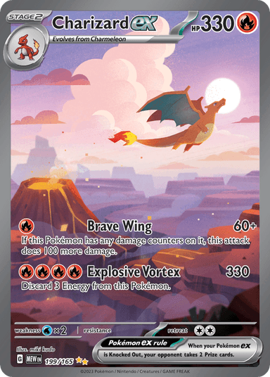 Charizard ex, 151 199