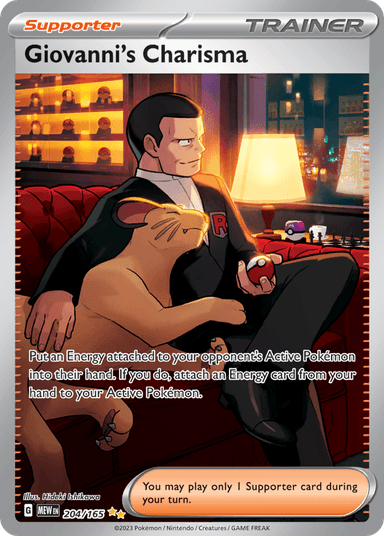 Giovanni's Charisma, 151 204