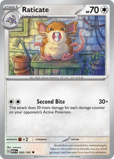 Raticate, 151 20