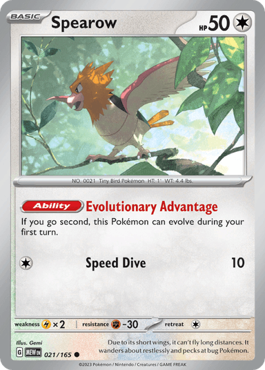 Spearow, 151 21