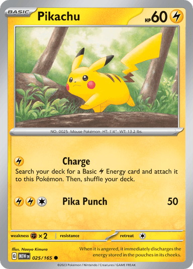 Pikachu, 151 25