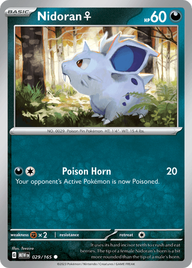 Nidoran ♀, 151 29