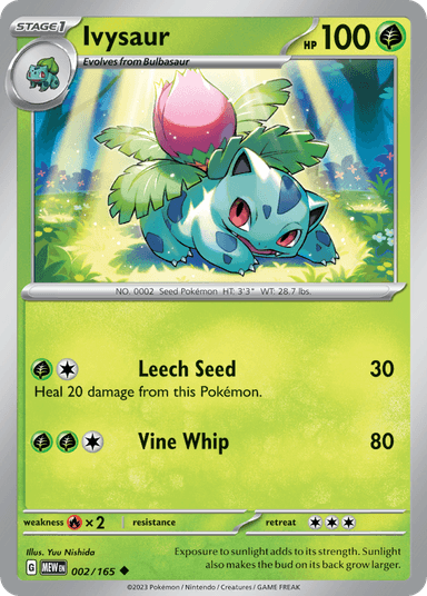 Ivysaur, 151 2
