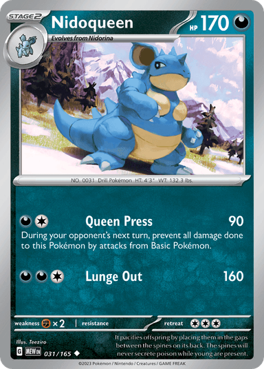 Nidoqueen, 151 31