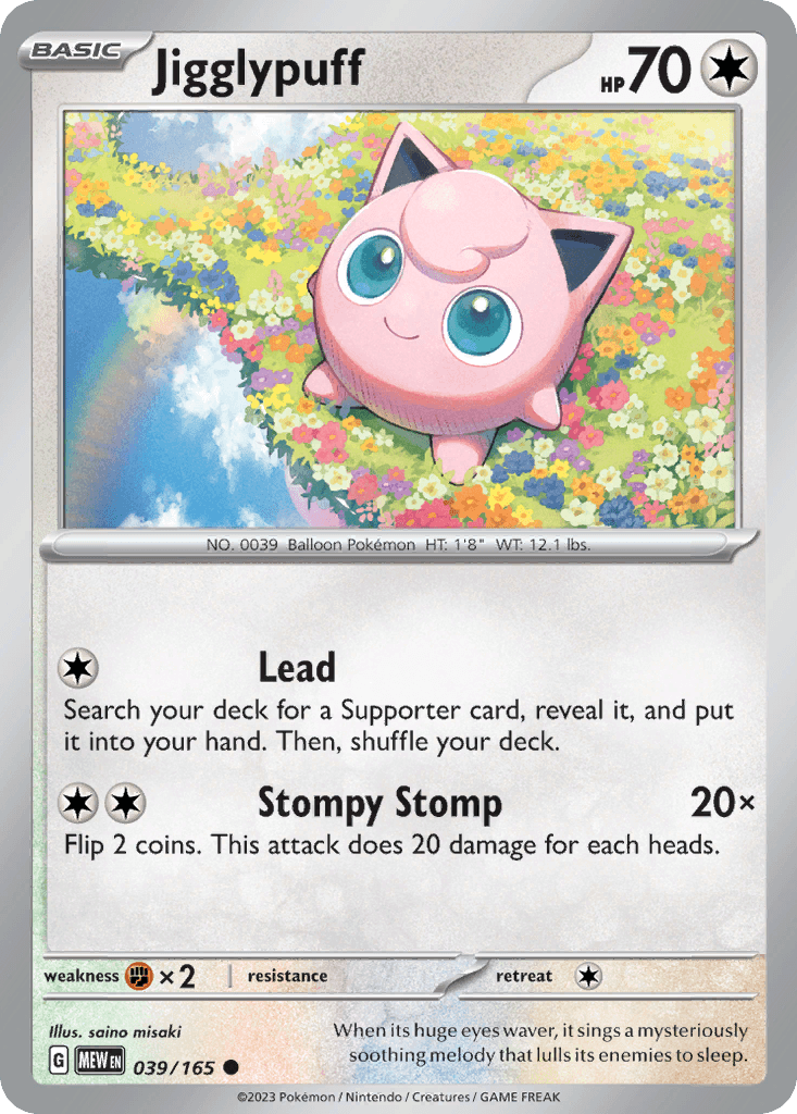 Jigglypuff, 151 39
