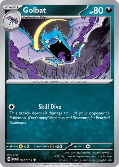 Golbat, 151 42