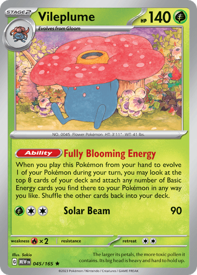Vileplume, 151 45