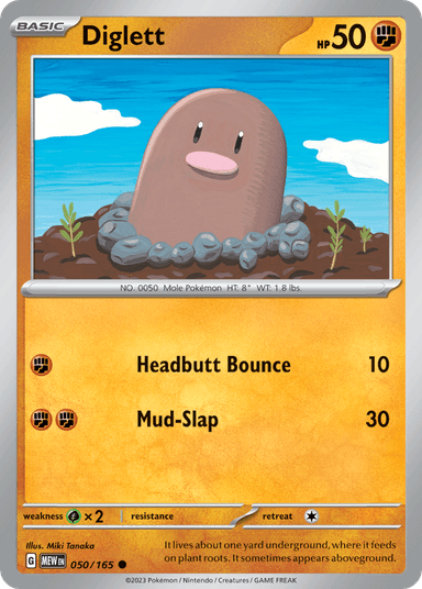 Diglett, 151 50