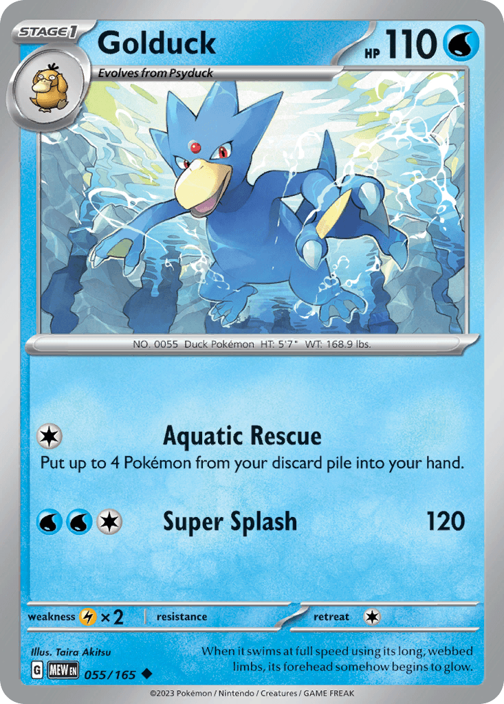 Golduck, 151 55