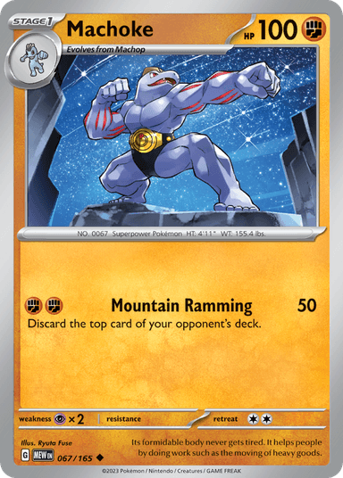 Machoke, 151 67