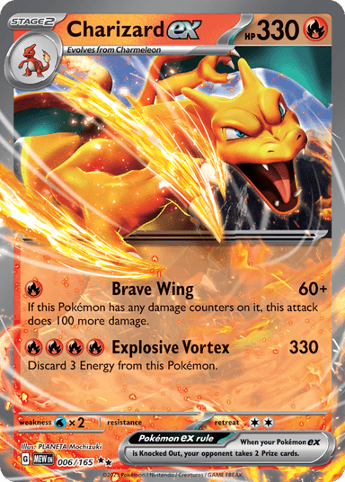 Charizard ex, 151 6