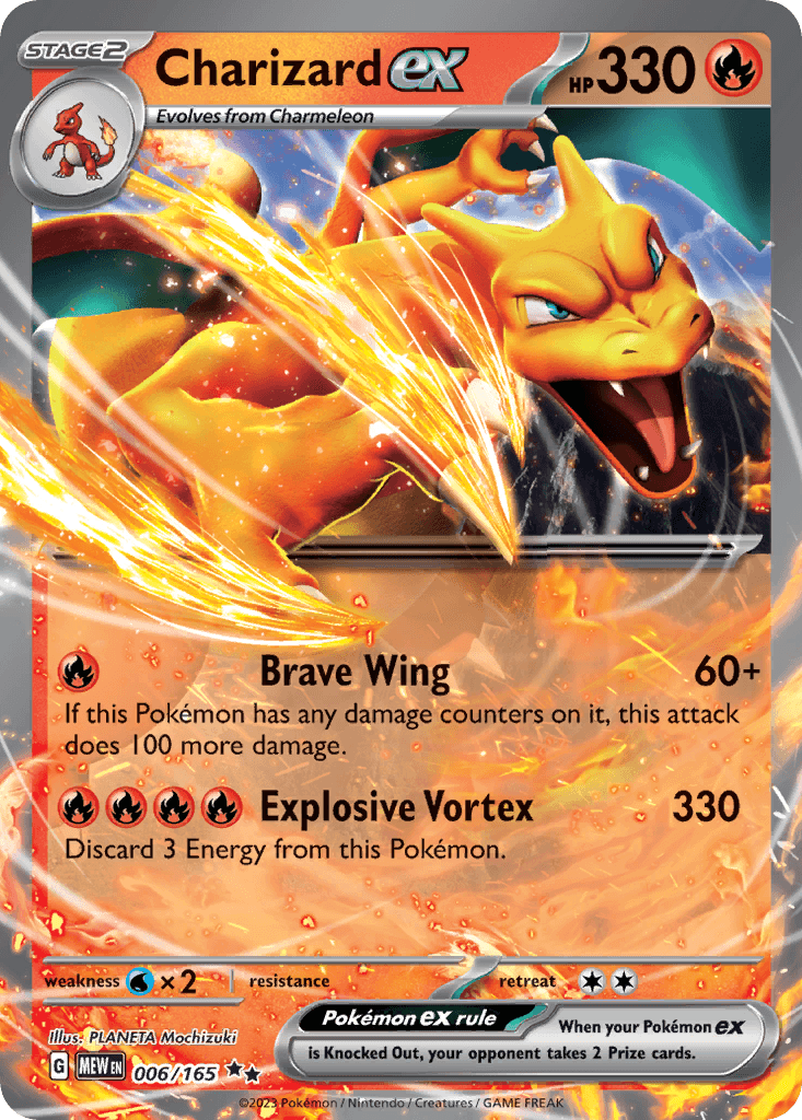 Charizard ex, 151 6