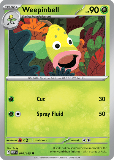 Weepinbell, 151 70
