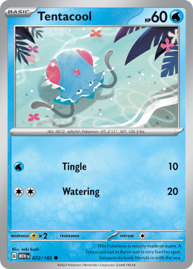 Tentacool, 151 72