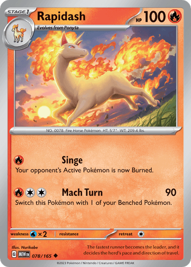 Rapidash, 151 78