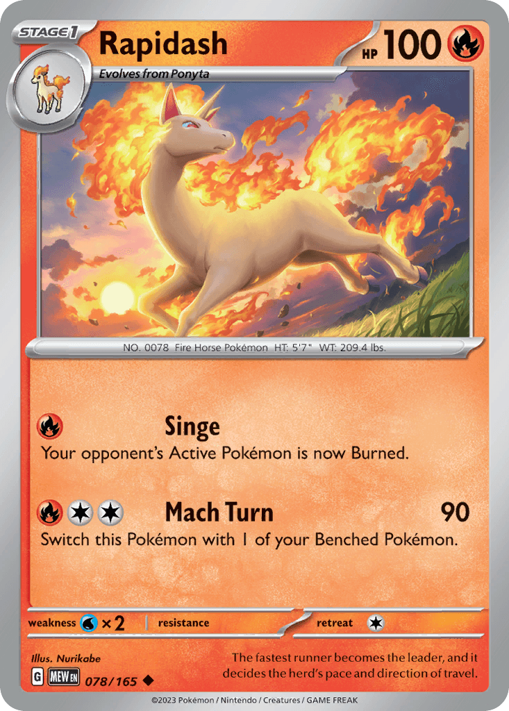 Rapidash, 151 78