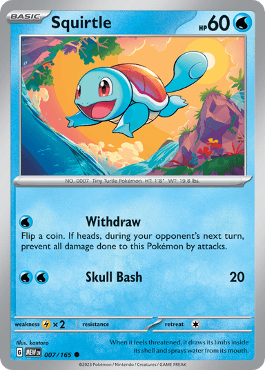 Squirtle, 151 7