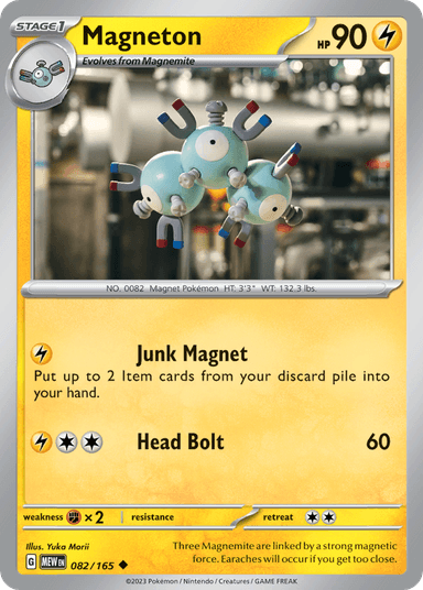 Magneton, 151 82