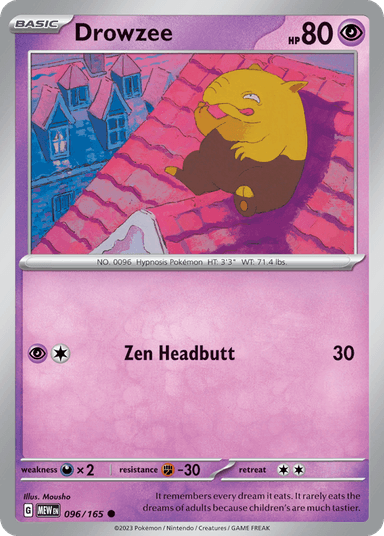 Drowzee, 151 96