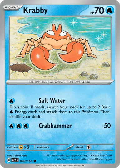 Krabby, 151 98