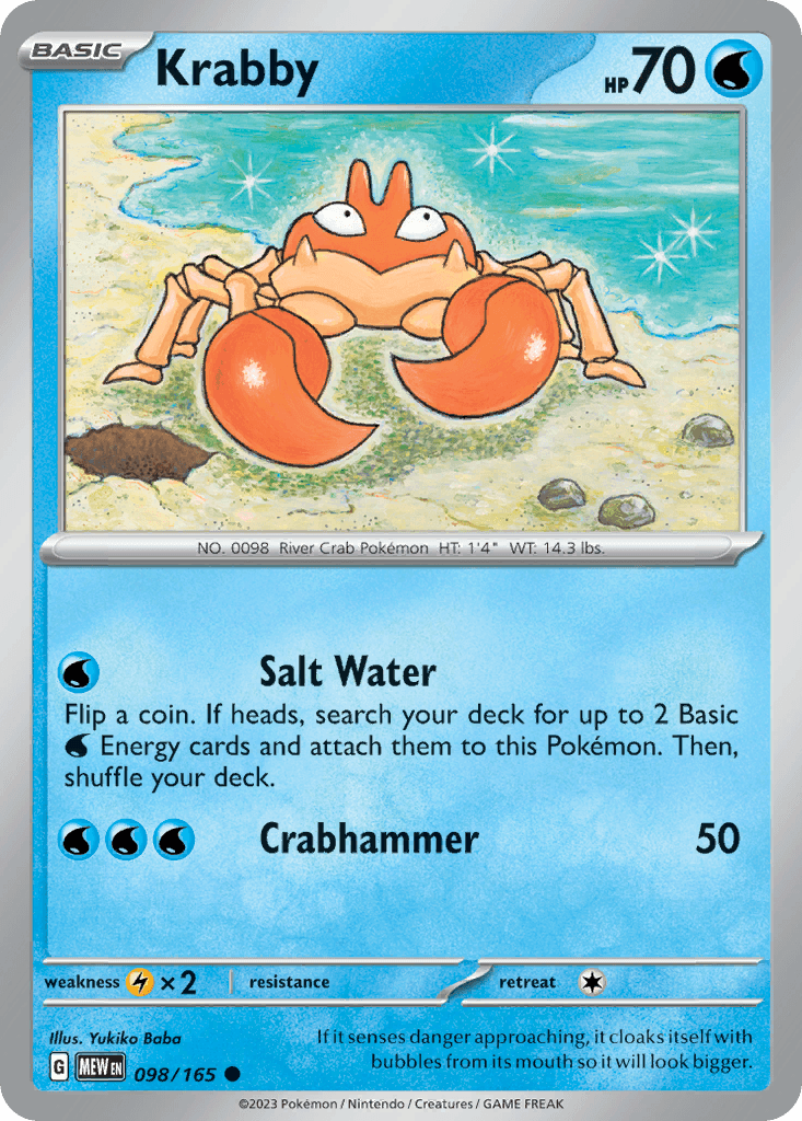 Krabby, 151 98