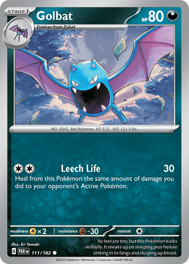 Golbat, Paradox Rift 111