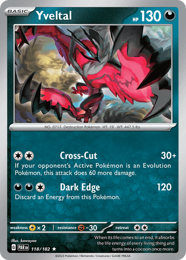 Yveltal, Paradox Rift 118