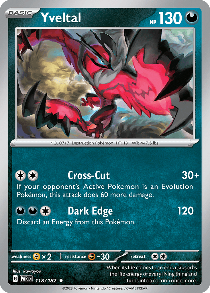 Yveltal, Paradox Rift 118