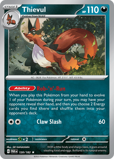 Thievul, Paradox Rift 120