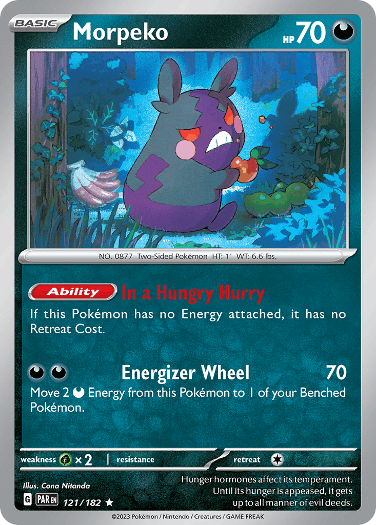 Morpeko, Paradox Rift 121